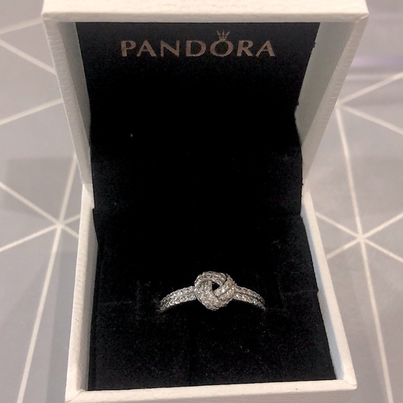 Pandora Jewelry - Knotted Pandora Promise Ring